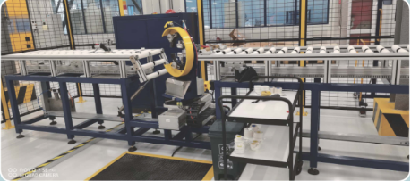 ZCN090C-X（1550、2500）跑道式線圈數控包帶機（輸送帶結構